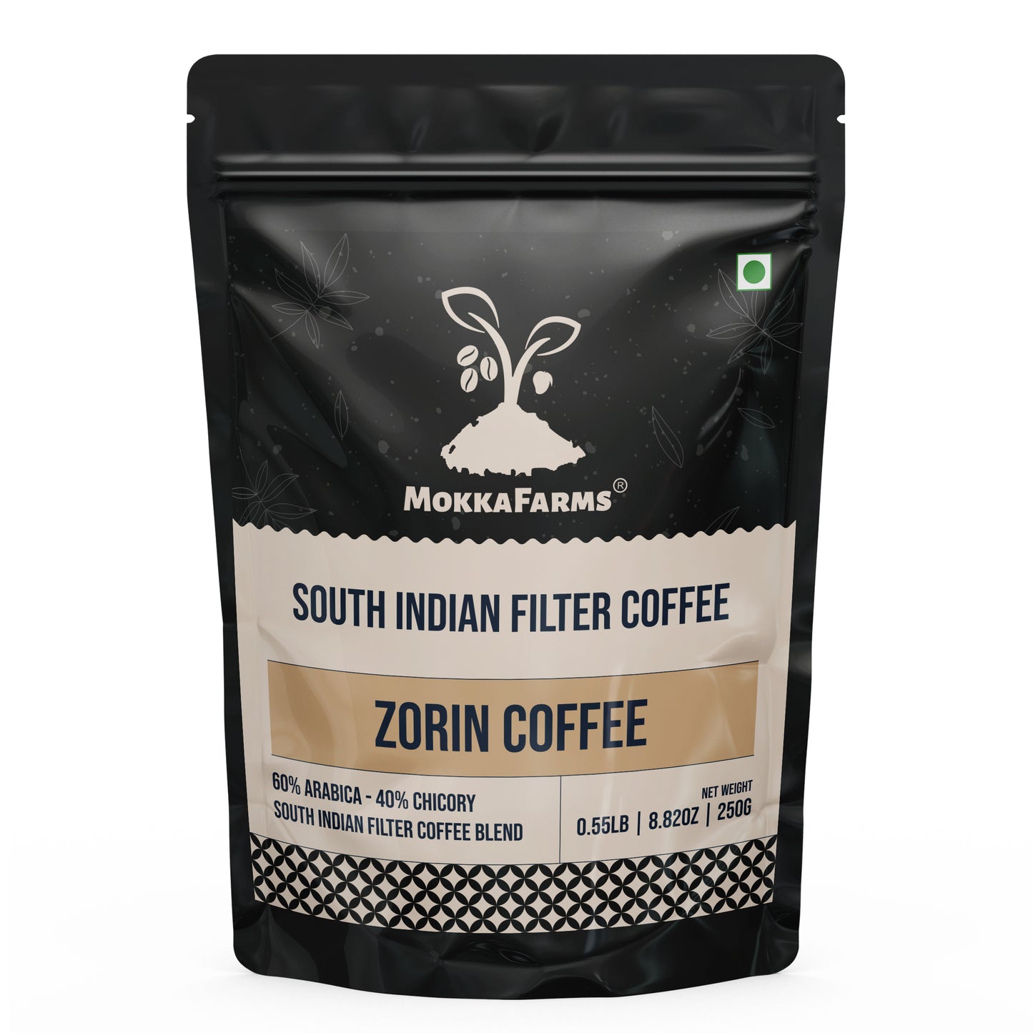 Zorin | 60% Arabica - 40% Chicory Blend | Chicory Filter Coffee