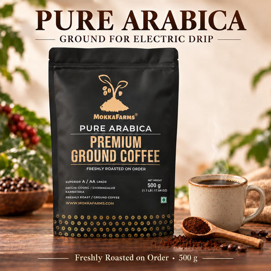 Electric Drip - 100% Pure Arabica | A/ AA Grade | Premium Ground Coffee