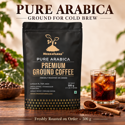 Cold Brew - 100% Pure Arabica | A/ AA Grade | Premium Ground Coffee