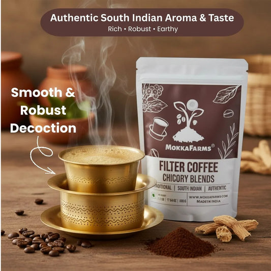 Vivacious | 85% Coffee, 15% Chicory | Robusta-Chicory Filter Coffee