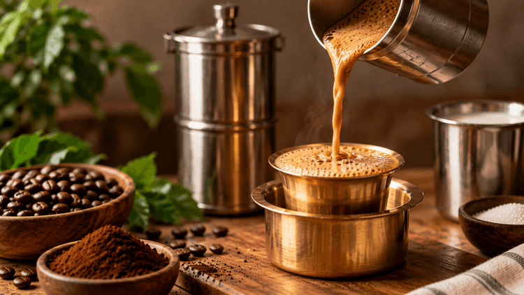 How to Brew the Perfect South Indian Filter Coffee at Home