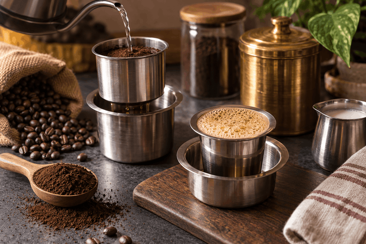 South Indian Filter Coffee Ratio - The Complete Brewing Guide