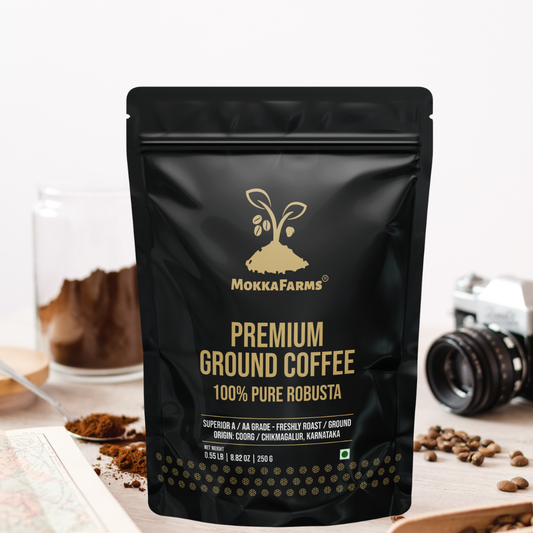 Aero Press - 100% Pure Robusta | Premium Ground Coffee