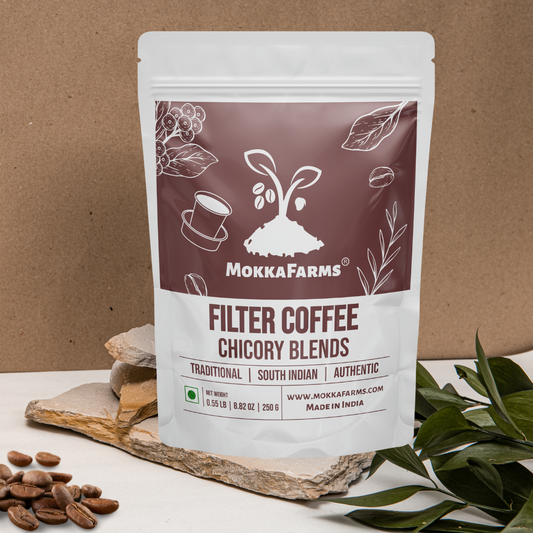 Exuberance | 90% Coffee, 10% Chicory | Chicory Filter Coffee