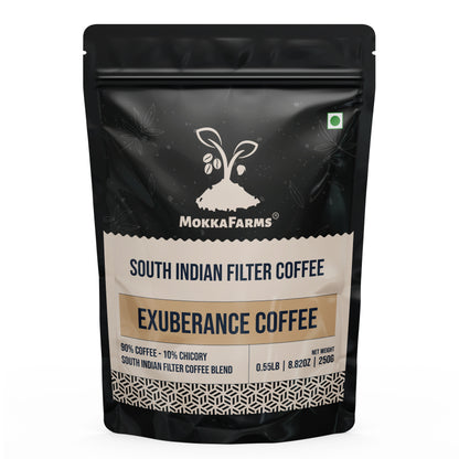 Exuberance | 90% Coffee, 10% Chicory | Chicory Filter Coffee