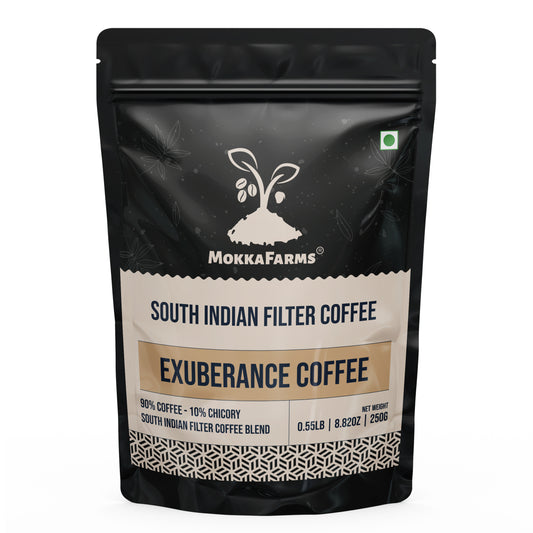 Exuberance | 90% Coffee, 10% Chicory | Chicory Filter Coffee