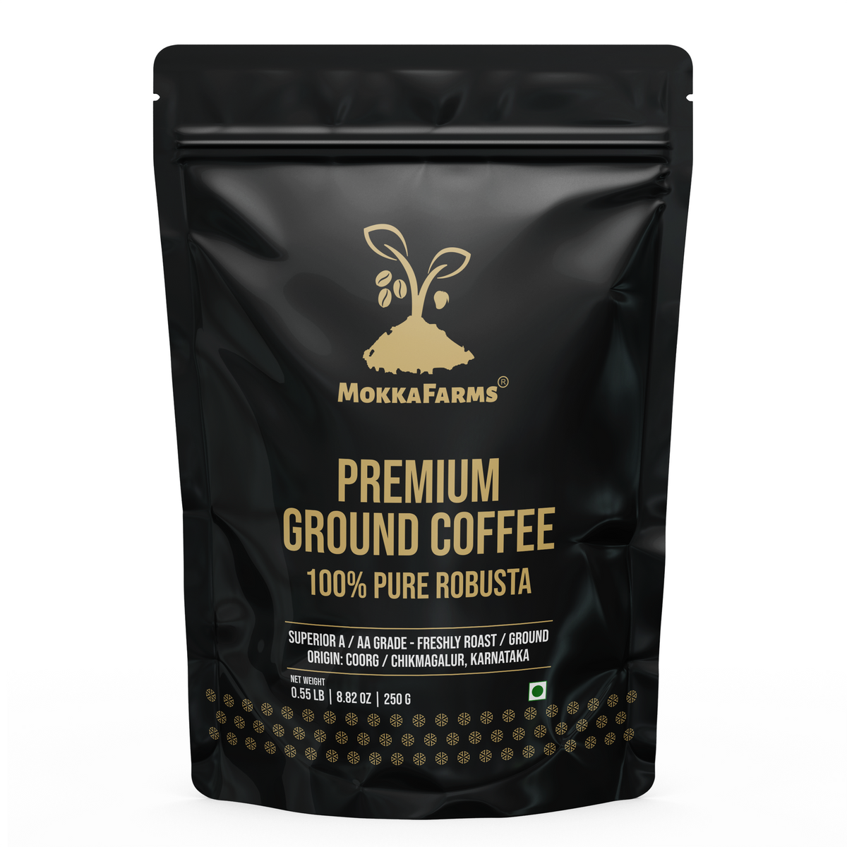 Commercial Espresso - 100% Pure Robusta | A/ AA Grade | Premium Ground