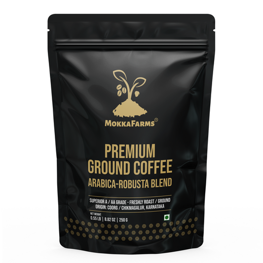 French Press - Arabica-Robusta Blend | Premium Ground Coffee