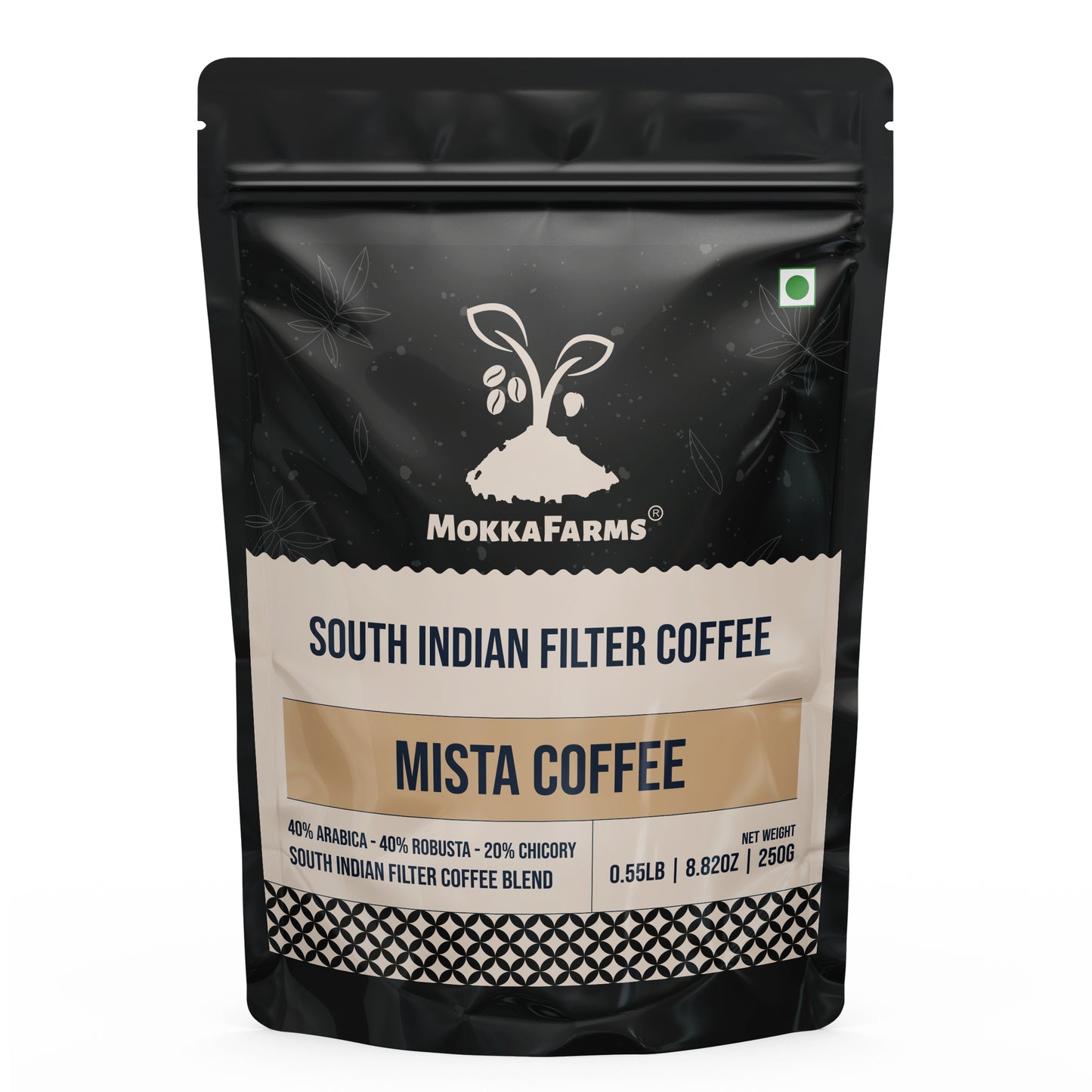 Mista | 40% Arabica, 40% Robusta, 20% Chicory | Chicory Filter Coffee