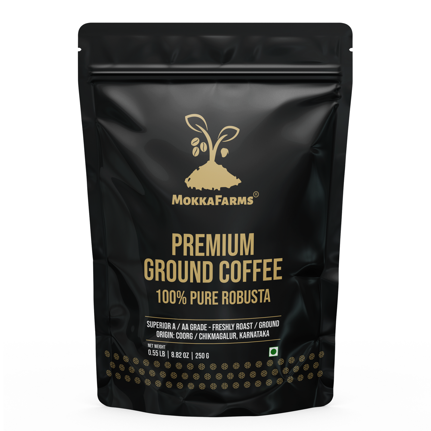 Moka Pot - 100% Pure Robusta | A/ AA Grade | Premium Ground Coffee