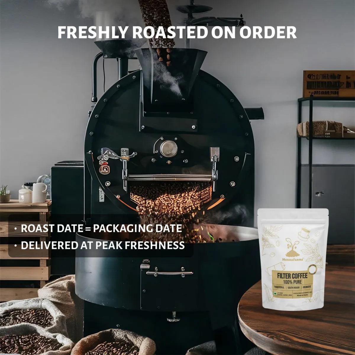 100% Pure Arabica | Pure Filter Coffee