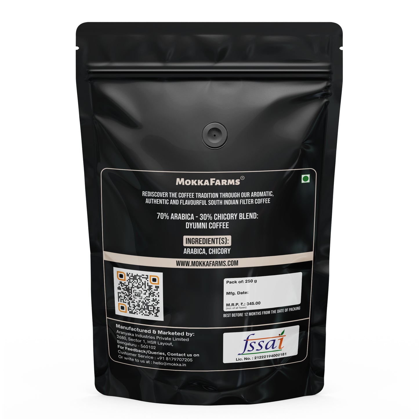 Dyumni | 70% Arabica - 30% Chicory | Chicory Filter Coffee
