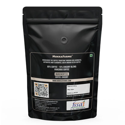 Vivacious | 85% Coffee, 15% Chicory | Chicory Filter Coffee