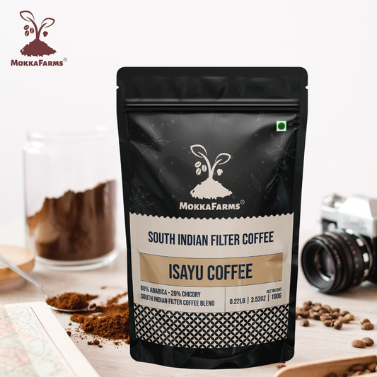 Isayu | 80% Arabica - 20% Chicory Blend | Chicory Filter Coffee