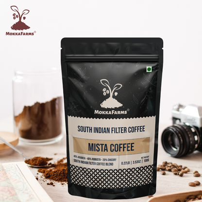 Mista | 40% Arabica, 40% Robusta, 20% Chicory | Chicory Filter Coffee