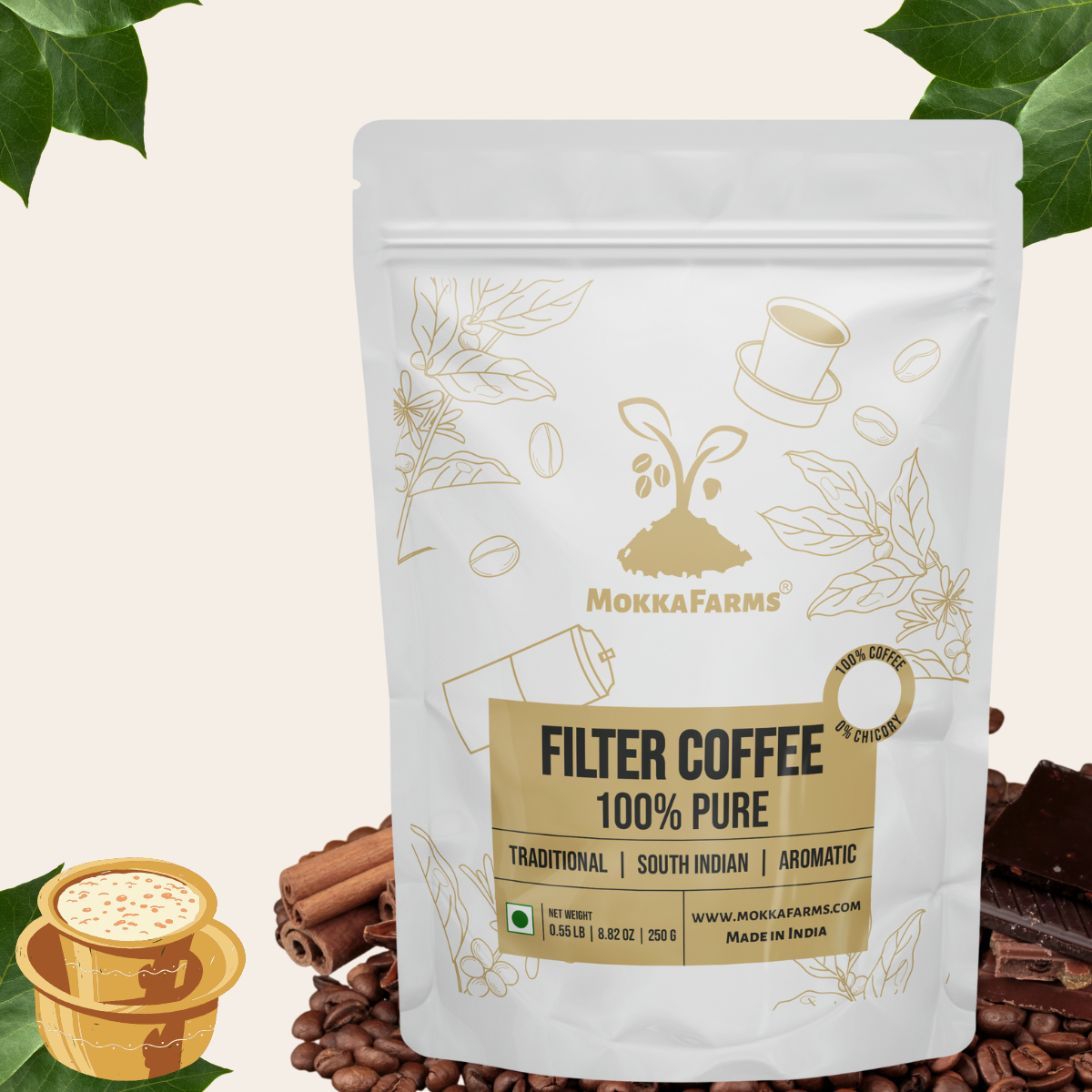 100% Pure Robusta | Pure Filter Coffee