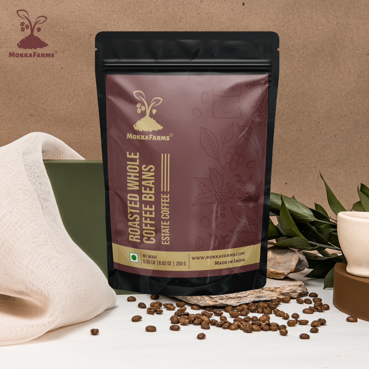 30% Arabica, 70% Robusta | Freshly Roast, A/ AA Whole Coffee Beans