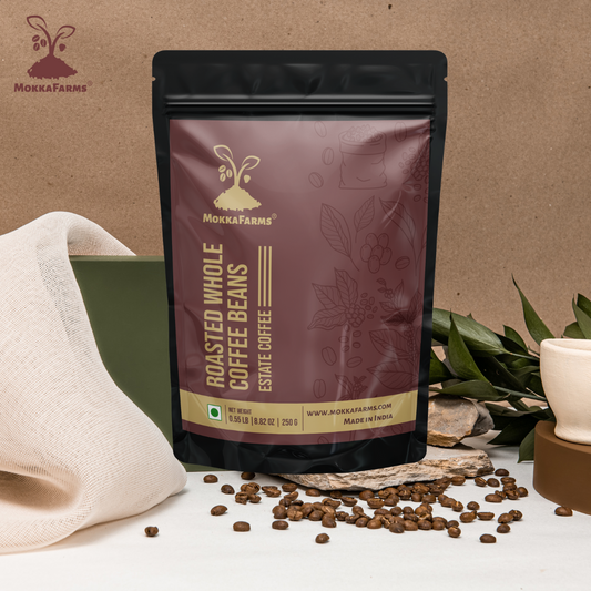 100% Robusta | Freshly Roast, A/ AA Whole Coffee Beans