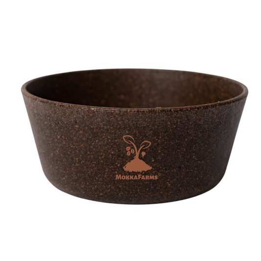 Coffee Bowl 175 ML | Made from Coffee Waste [Husk, Coffee Grounds/ Bean] -Coffee Brown Colour