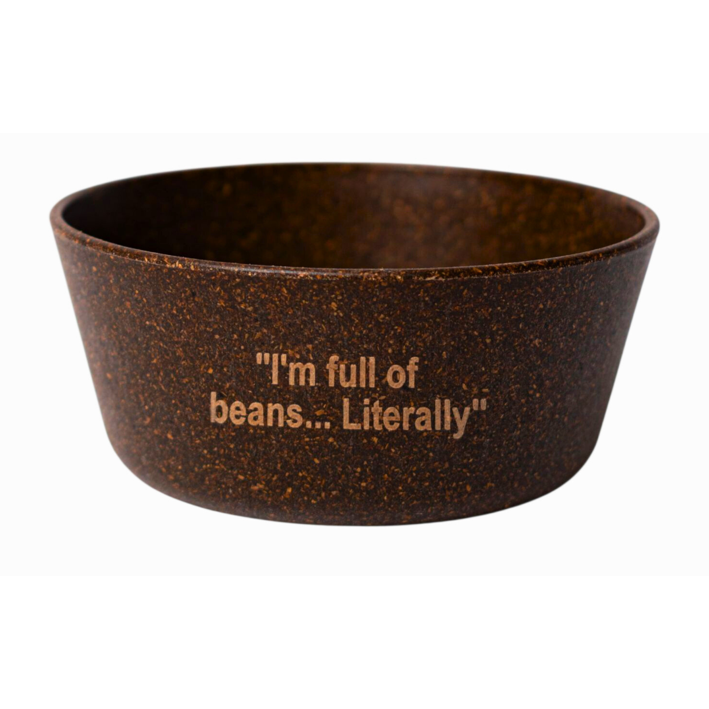 Coffee Bowl 175 ML | Made from Coffee Waste [Husk, Coffee Grounds/ Bean] -Coffee Brown Colour