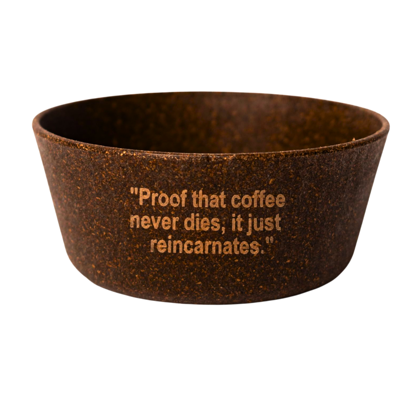 Coffee Bowl 175 ML | Made from Coffee Waste [Husk, Coffee Grounds/ Bean] -Coffee Brown Colour