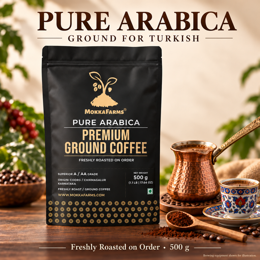 Turkish - 100% Pure Arabica | A/ AA Grade | Premium Ground Coffee