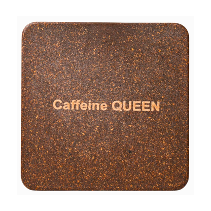 Eco-Friendly Coffee Coasters | Made from Coffee Waste [Husk & Grounds] | Coffee Brown Colour | Sustainable & Durable