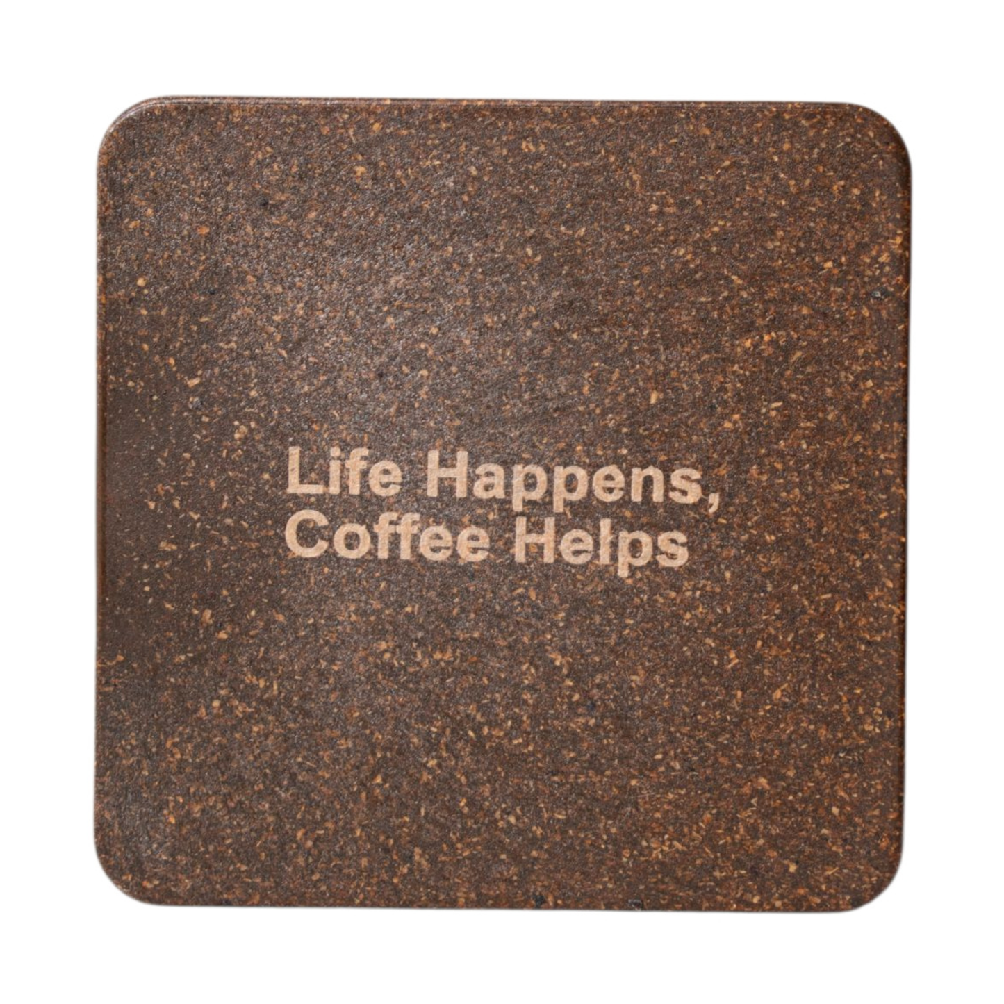 Eco-Friendly Coffee Coasters | Made from Coffee Waste [Husk & Grounds] | Coffee Brown Colour | Sustainable & Durable