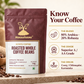 80% Arabica, 20% Robusta | Freshly Roast, A/ AA Whole Coffee Beans