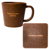 Mug & Coaster Combo | Made from Coffee Waste [Husk & Grounds] | Coffee Brown | Sustainable, Durable & Food Safe (Copy)