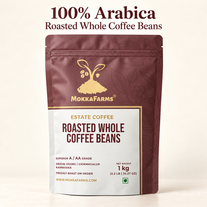 100% Arabica | Freshly Roast, A/ AA Whole Coffee Beans