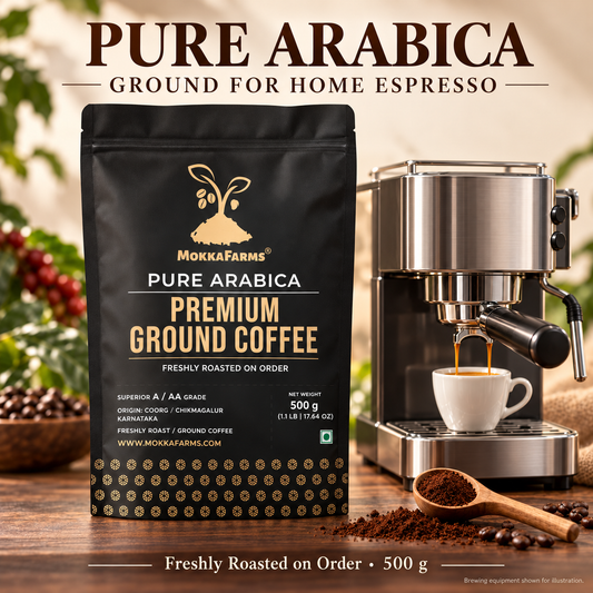 Home Espresso - 100% Arabica | A/ AA Grade | Premium Ground Coffee