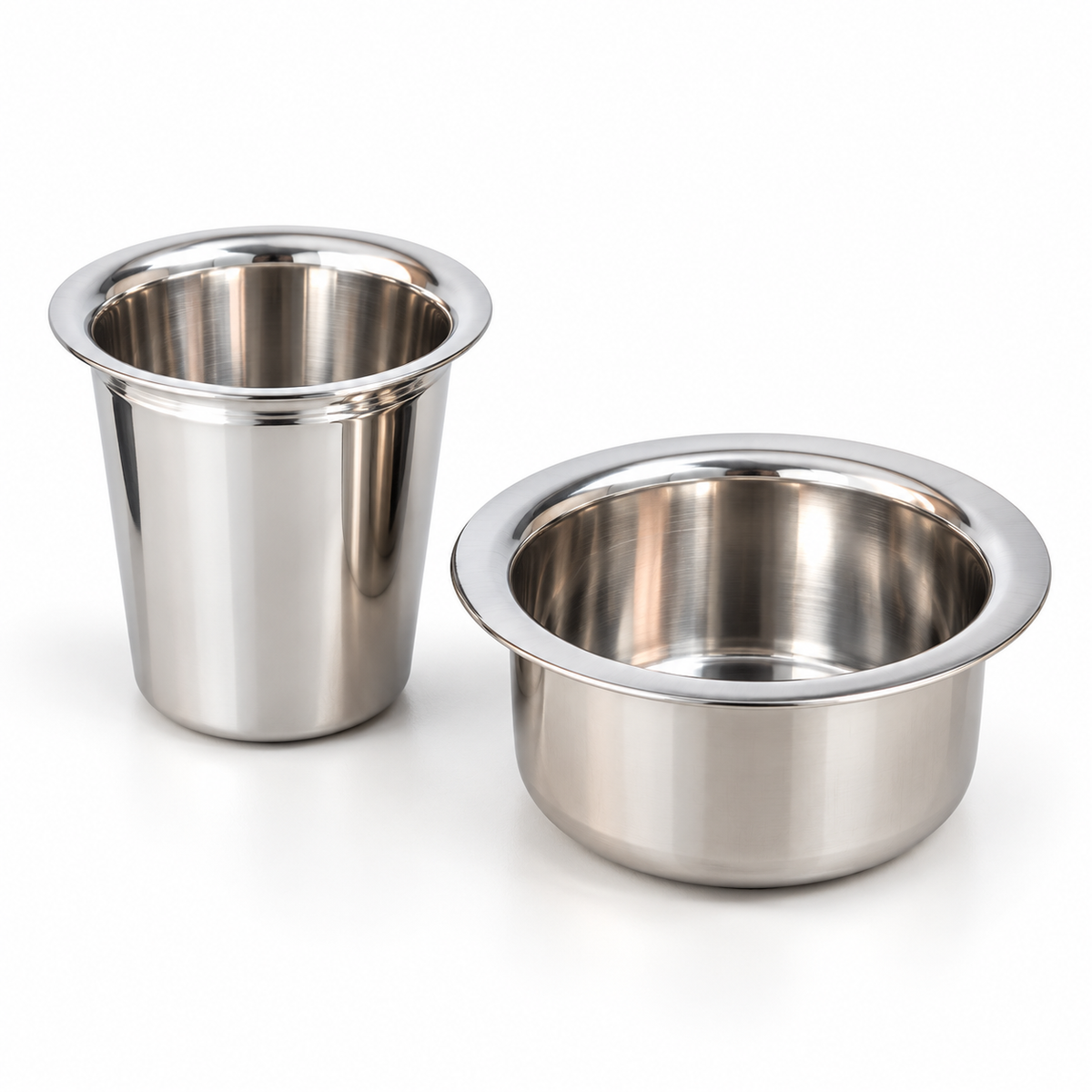 Stainless Steel Dabara Set | Traditional South Indian Filter Coffee |