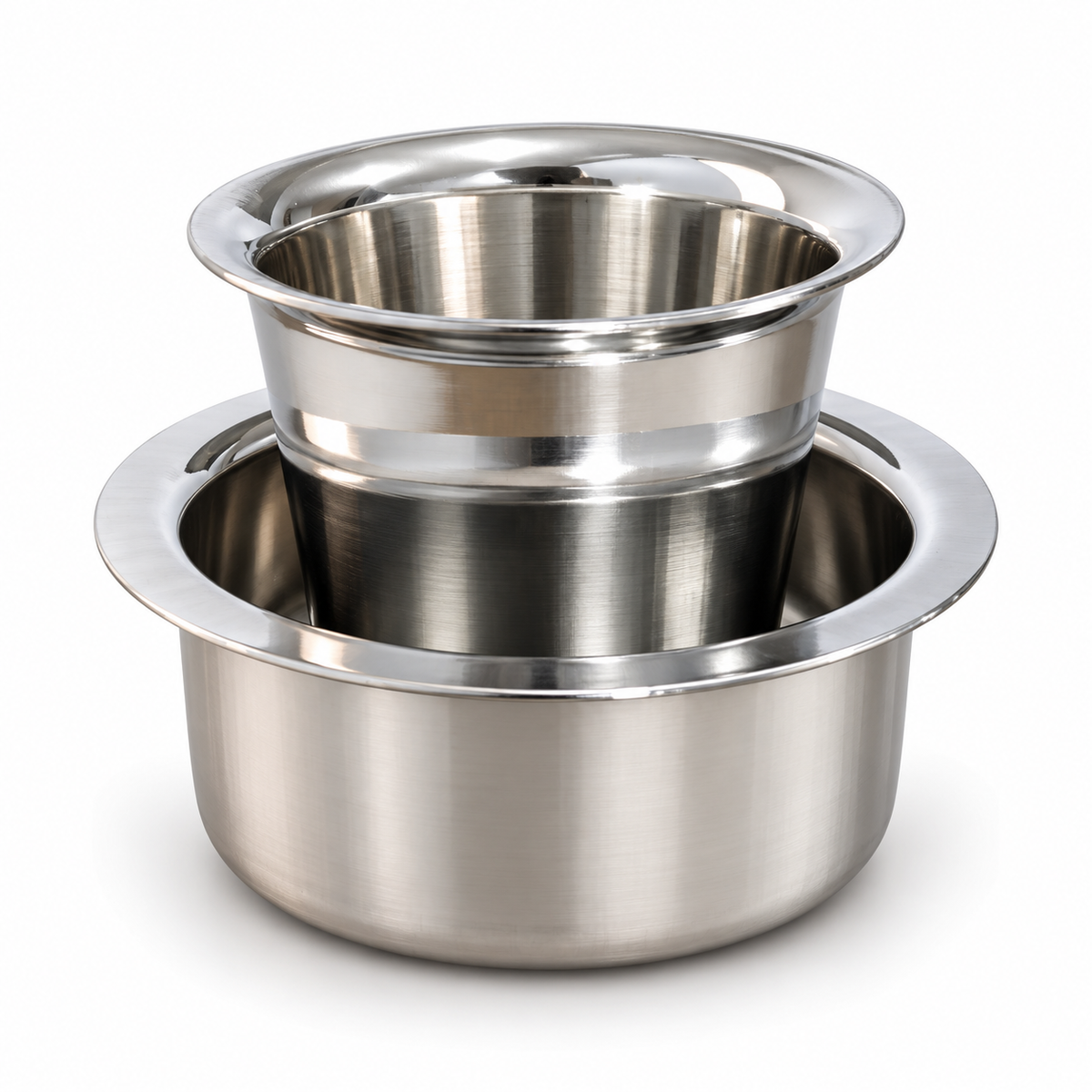 Stainless Steel Dabara Set | Traditional South Indian Filter Coffee |