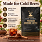 Cold Brew - 100% Pure Arabica | A/ AA Grade | Premium Ground Coffee