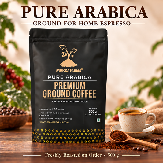 Home Espresso - 100% Arabica | A/ AA Grade | Premium Ground Coffee