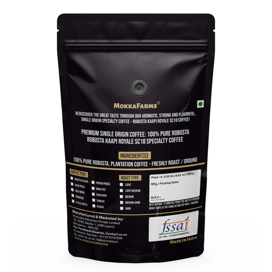 Robusta Kaapi Royale Coffee - 100% Robusta [Specialty Coffee]