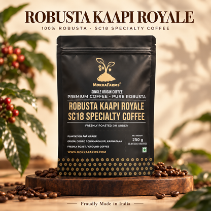 Robusta Kaapi Royale Coffee - 100% Robusta [Specialty Coffee]