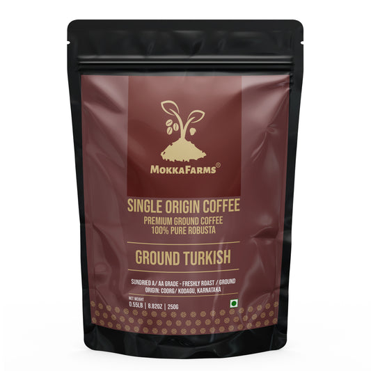 Turkish - 100% Pure Robusta | Premium Ground Coffee