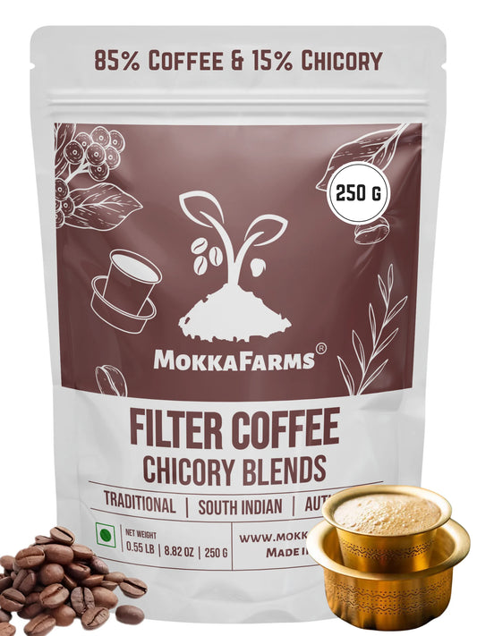 Vivacious | 85% Coffee, 15% Chicory | Chicory Filter Coffee