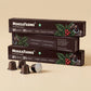 Coffee Pods Capsules - Nespresso Compatible - 80% Robusta, 20% Arabica - Plantation/ Washed Coffee, AA Grade, Pack of 10 and Pack of 40, Medium Dark Roast, Aluminium Recyclable